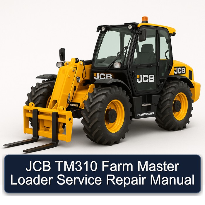 JCB TM310 Farm Master Loader Service Repair Manual