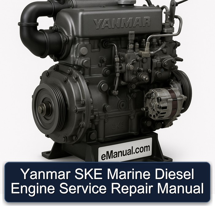 Manual de Servicio y Reparación del Motor Diésel Marino Yanmar SKE