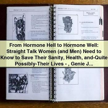 From Hormone Hell to Hormone Well: Straight Talk Women and Men Need to Know to Save Their Sanity, Health, and Lives by Genie James PDF Download
