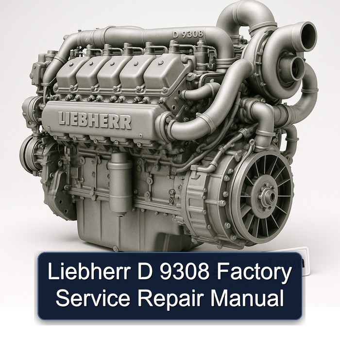 Liebherr D 9308 Factory Service Repair Manual 