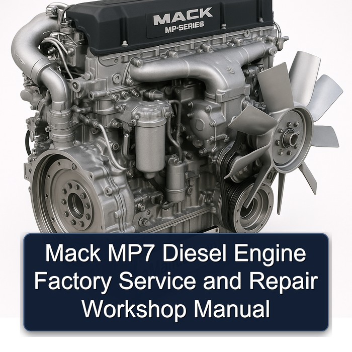 Mack MP7 Diesel Engine Factory Service and Repair Workshop Manual 