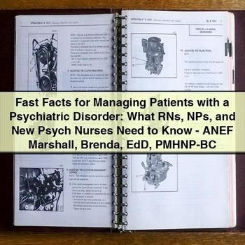Fast Facts for Managing Patients with a Psychiatric Disorder by Brenda Marshall PDF Download