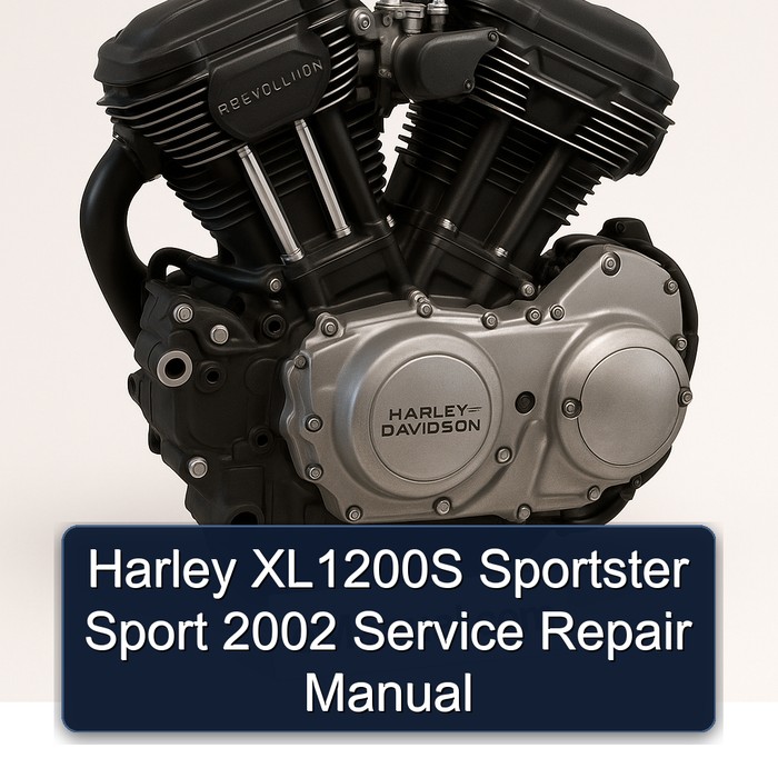 Harley XL1200S Sportster Sport 2002 Service Repair Manual 
