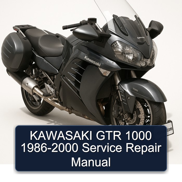 KAWASAKI GTR 1000 1986-2000 Manual de servicio y reparación