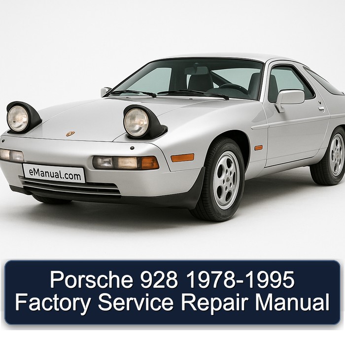 Porsche 928 1978-1995 Factory Manual de servicio y reparación