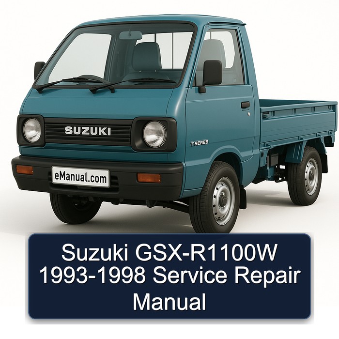 Suzuki GSX-R1100W 1993-1998 Manual de servicio y reparación