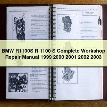 BMW R1100S R 1100 S Workshop Service Repair Manual PDF Download
