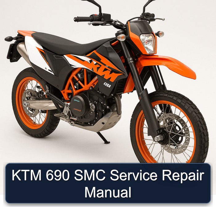 KTM 690 SMC Manual de servicio y reparación