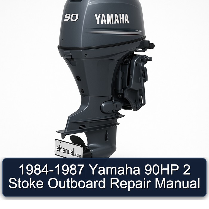 1984-1987 Yamaha 90HP 2 Stoke Outboard Repair Manual