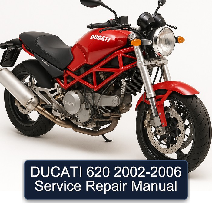 DUCATI 620 2002-2006 Manual de servicio y reparación