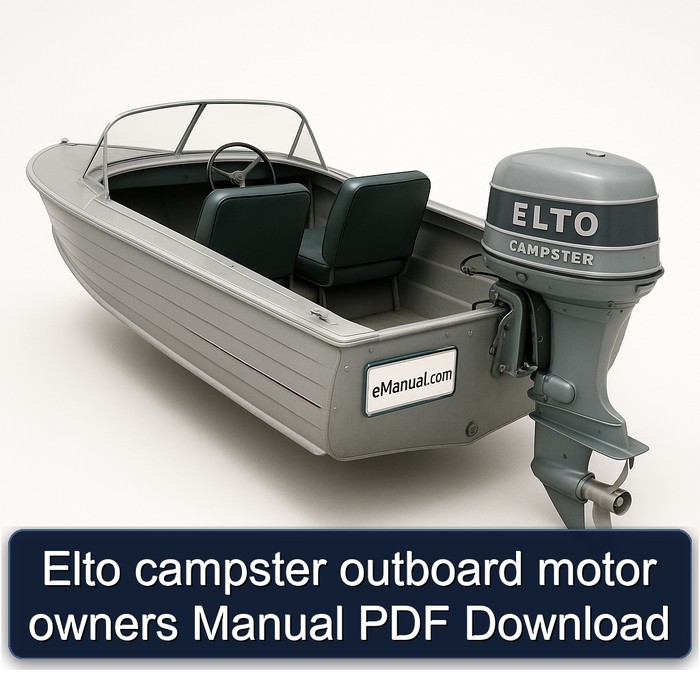 Manual del Propietario del Motor Fuera de Borda Elto Campster (PDF)
