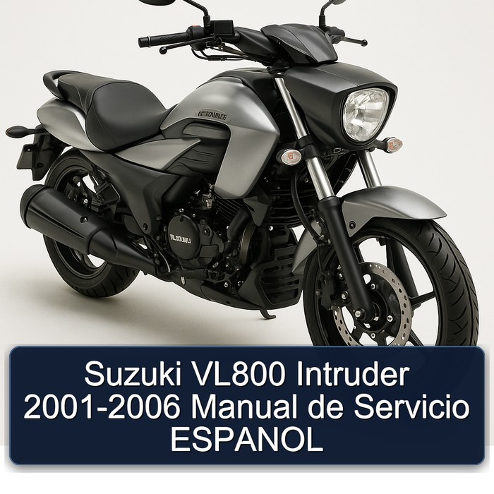 Suzuki VL800 Intruder 2001-2006 Manual de Servicio ESPANOL