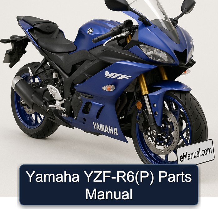 Yamaha YZF-R6(P) Parts Manual