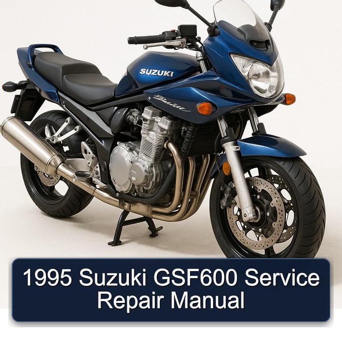 1995 Suzuki GSF600 Manual de servicio y reparación
