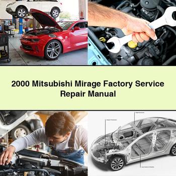 2000 Mitsubishi Mirage Factory Service Repair Manual 