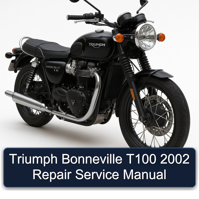 Triumph Bonneville T100 2002 Repair Service Manual