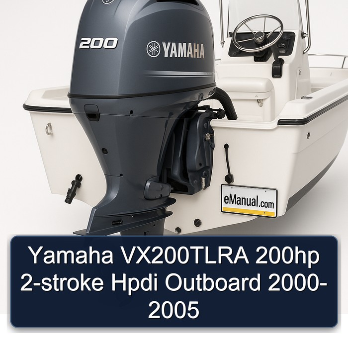 Yamaha VX200TLRA 200hp 2-stroke Hpdi Outboard 2000- 2005