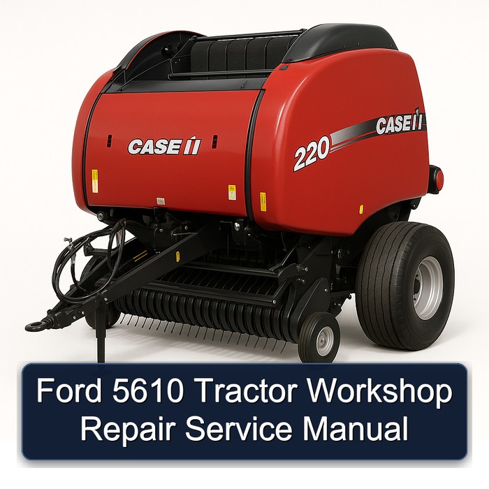 Ford 5610 Tractor Workshop Repair Service Manual 