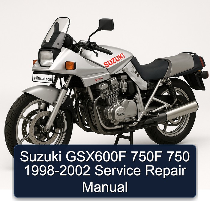 Suzuki GSX600F 750F 750 1998-2002 Service Repair Manual