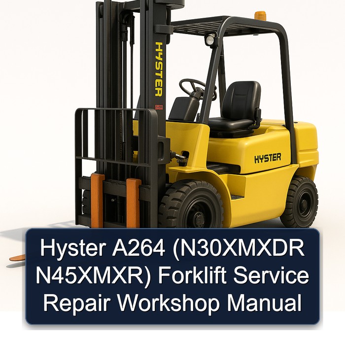 Hyster A264 (N30XMXDR N45XMXR) Werkstatt-Handbuch