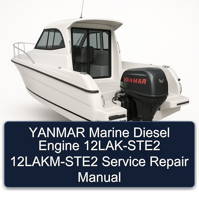 YANMAR Marine Diesel Engine 12LAK-STE2 12LAKM-STE2 Service Repair Manual 