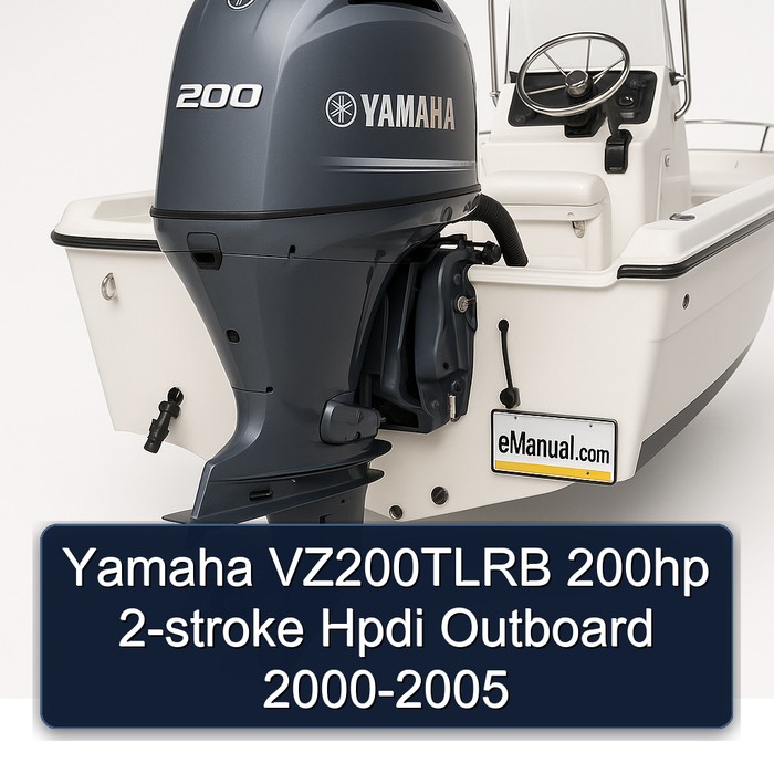 Yamaha VZ200TLRB 200hp 2-stroke Hpdi Outboard 2000-2005