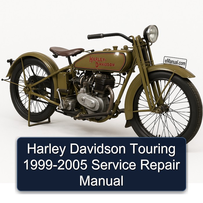 Harley Davidson Touring 1999-2005 Manual de servicio y reparación