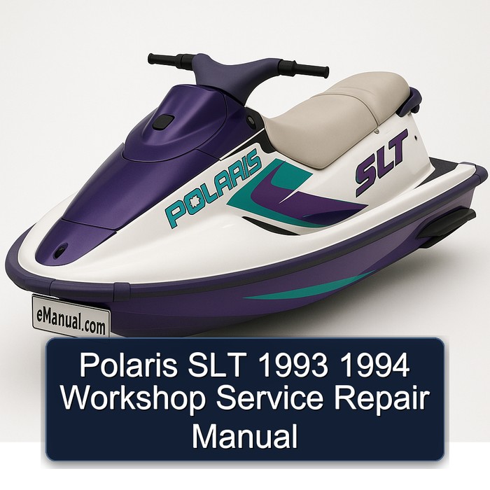 Polaris SLT 1993 1994 Workshop Service Repair Manual