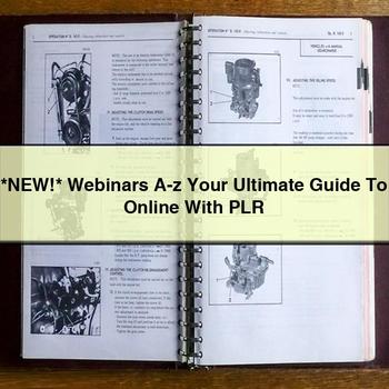 Webinars a-Z Your Ultimate Guide to Online with Plr PDF Download
