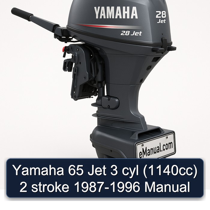 Yamaha 65 Jet 3 cyl (1140cc) 2 stroke 1987-1996 Manual