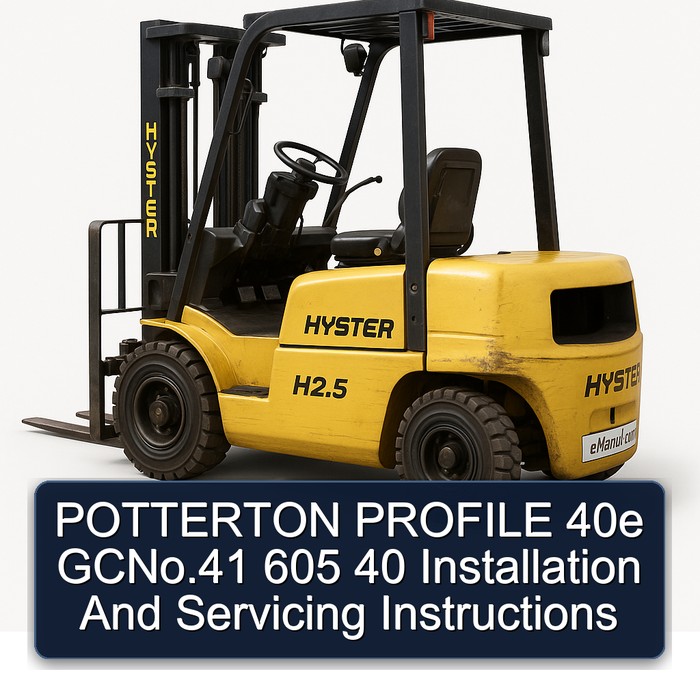 Potterton Profil 40e GC Nr. 41 605 40: Installations- und Bedienungsanleitung
