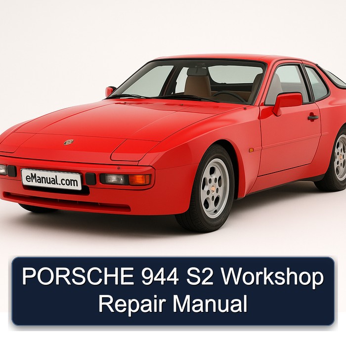 PORSCHE 944 S2 Workshop Repair Manual