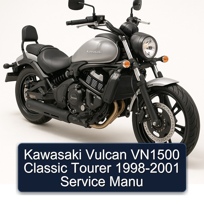 Kawasaki Vulcan VN1500 Classic Tourer 1998-2001 Service Manu