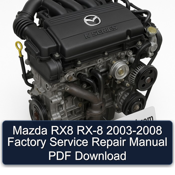 Manual de Servicio y Reparación Mazda RX8 (2003-2008) PDF