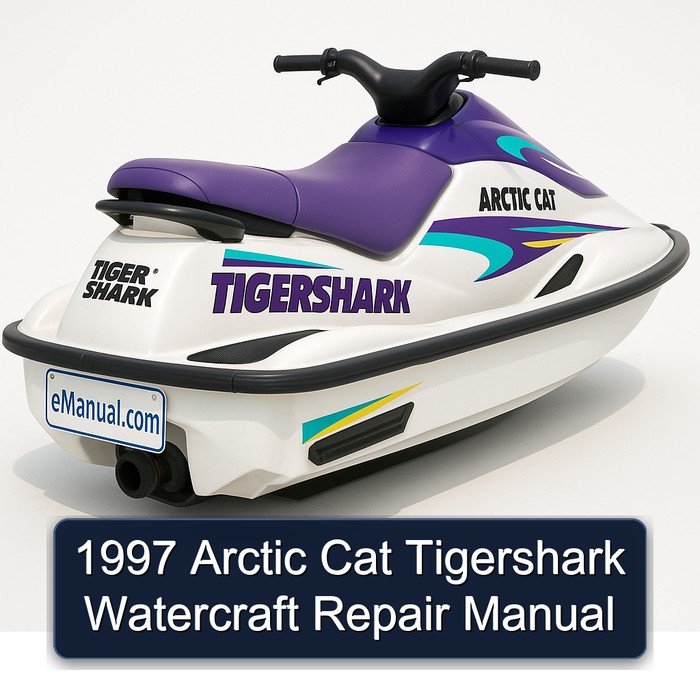 1997 Arctic Cat Tigershark Watercraft Repair Manual 