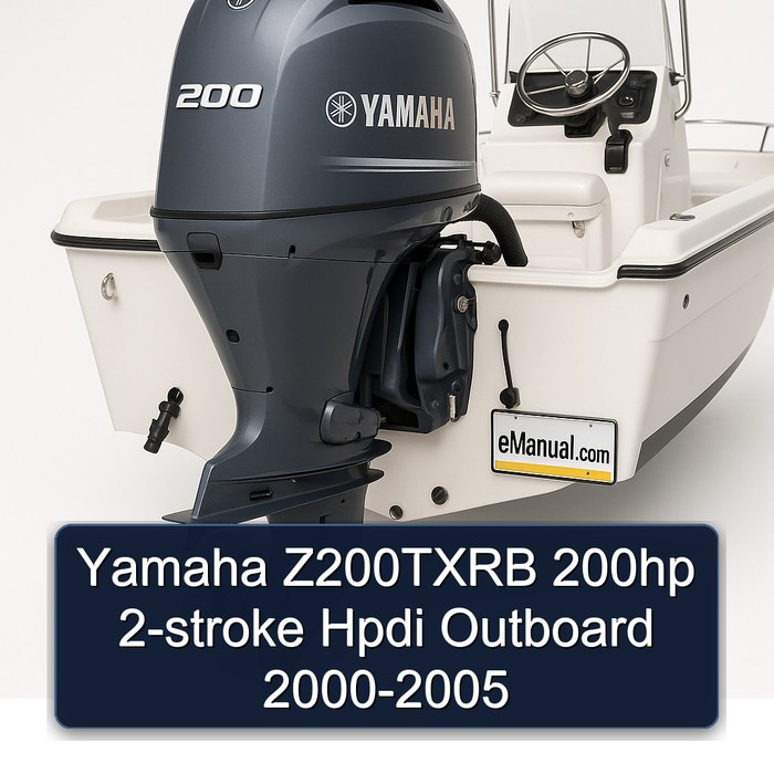 Yamaha Z200TXRB 200hp 2-stroke Hpdi Outboard 2000-2005