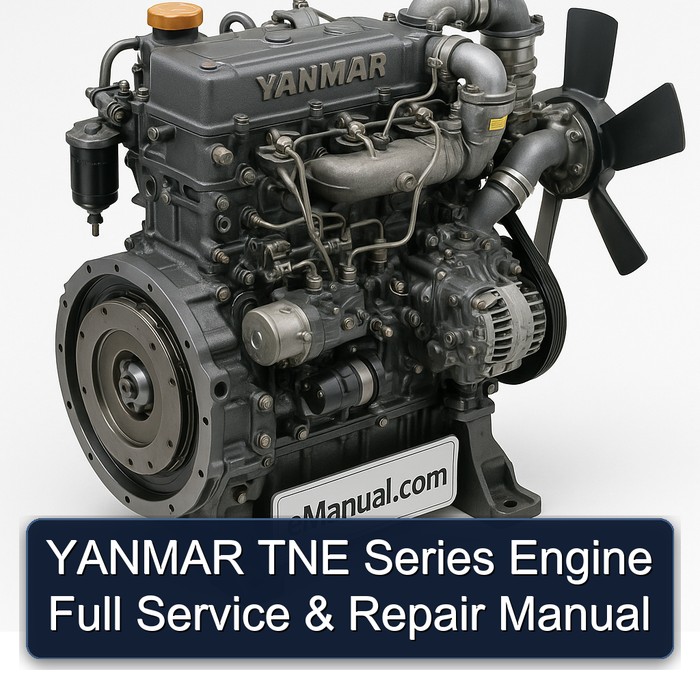 Manual de Servicio y Reparación Completo para Motores YANMAR Serie TNE