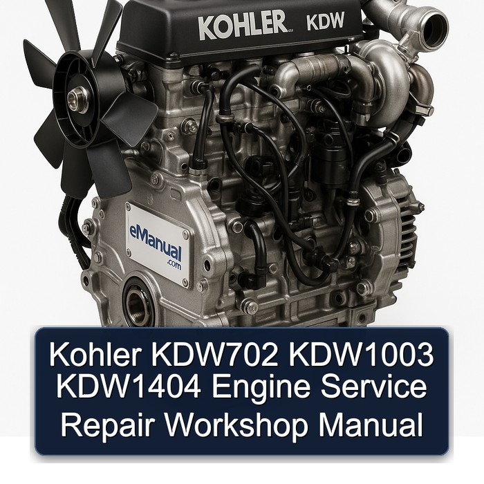 Kohler KDW702/KDW1003/KDW1404 Motor-Reparaturhandbuch