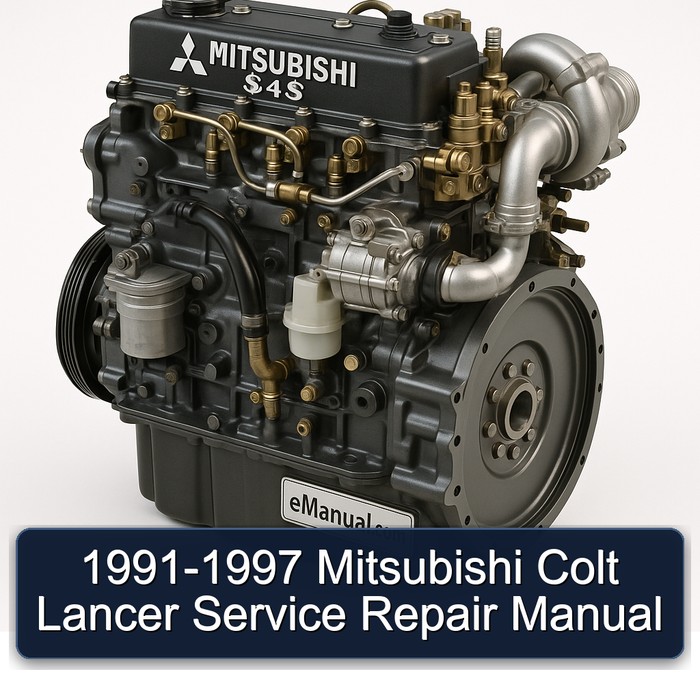 1991-1997 Mitsubishi Colt Lancer Manual de servicio y reparación