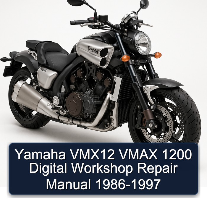 Yamaha VMX12 VMAX 1200 Digital Workshop Repair Manual 1986-1997