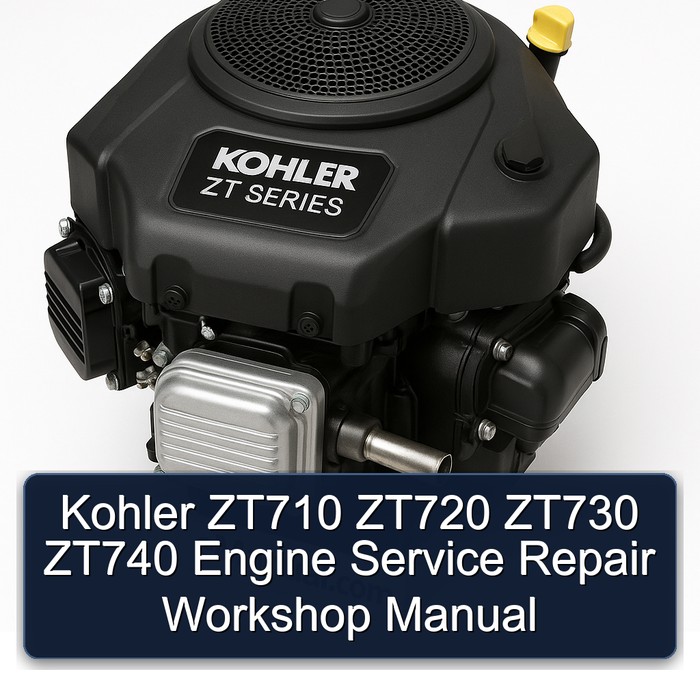 Kohler ZT710-ZT740 Motoren-Service- und Reparaturhandbuch