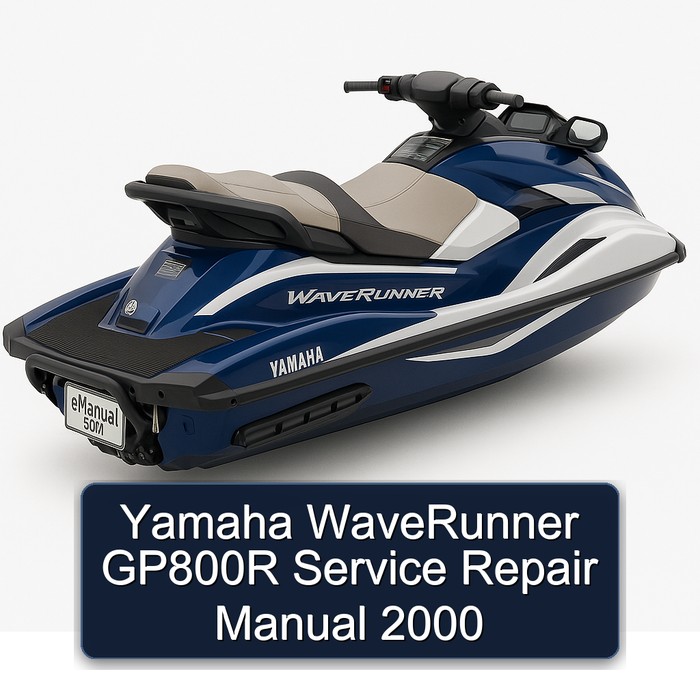 Yamaha WaveRunner GP800R Service Repair Manual 2000
