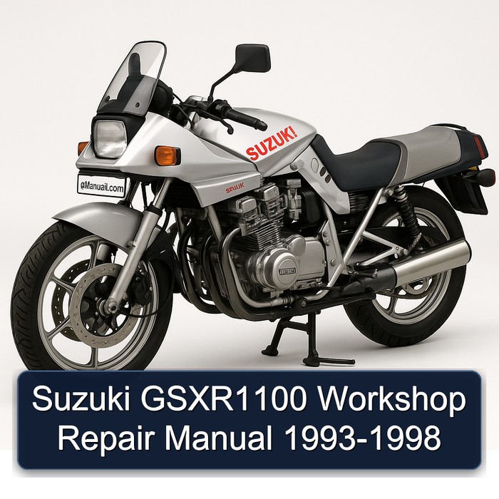 Suzuki GSXR1100 Workshop Repair Manual 1993-1998