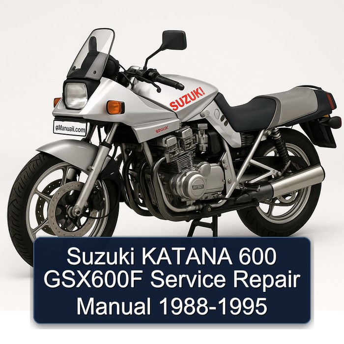Suzuki KATANA 600 GSX600F Service Repair Manual 1988-1995