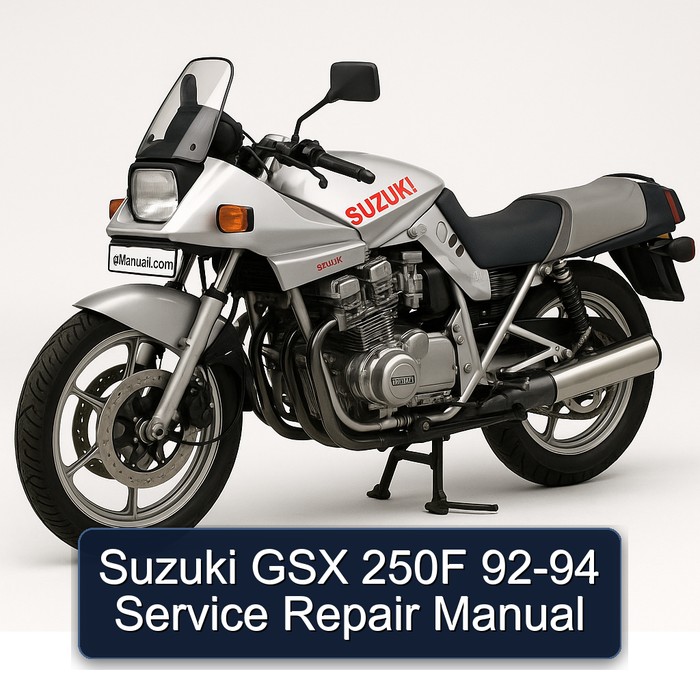 Suzuki GSX 250F 92-94 Manual de servicio y reparación