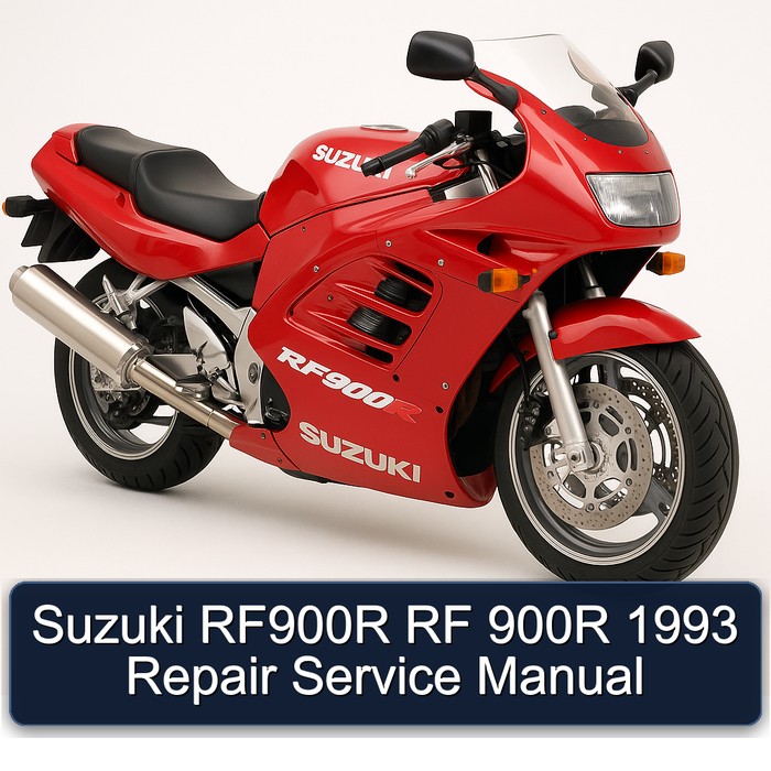 Suzuki RF900R RF 900R 1993 Repair Service Manual