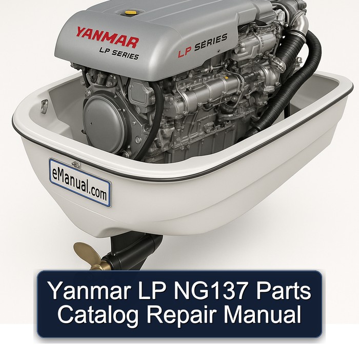 Yanmar LP NG137 Parts Catalog Repair Manual