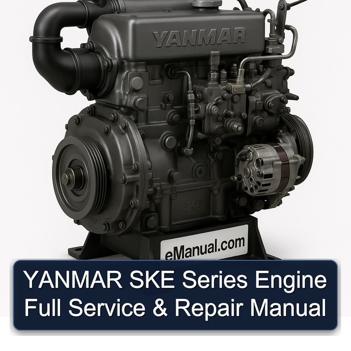 YANMAR SKE Series Engine Full Manual de servicio y reparación