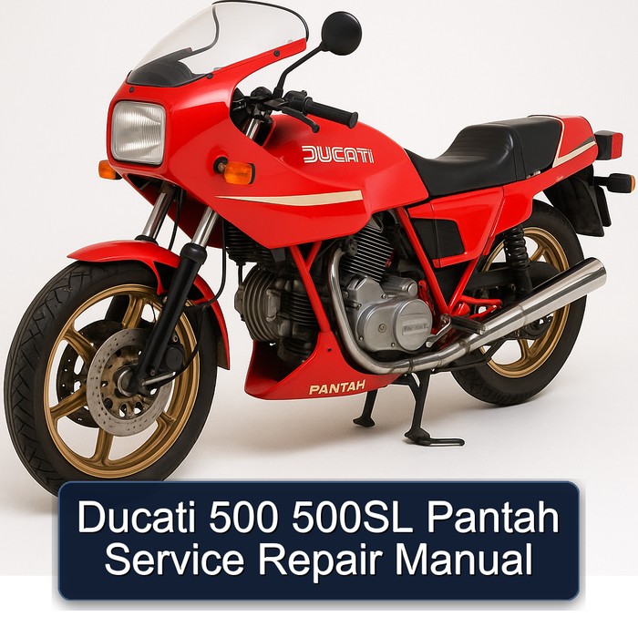 Ducati 500 500SL Pantah Manual de servicio y reparación