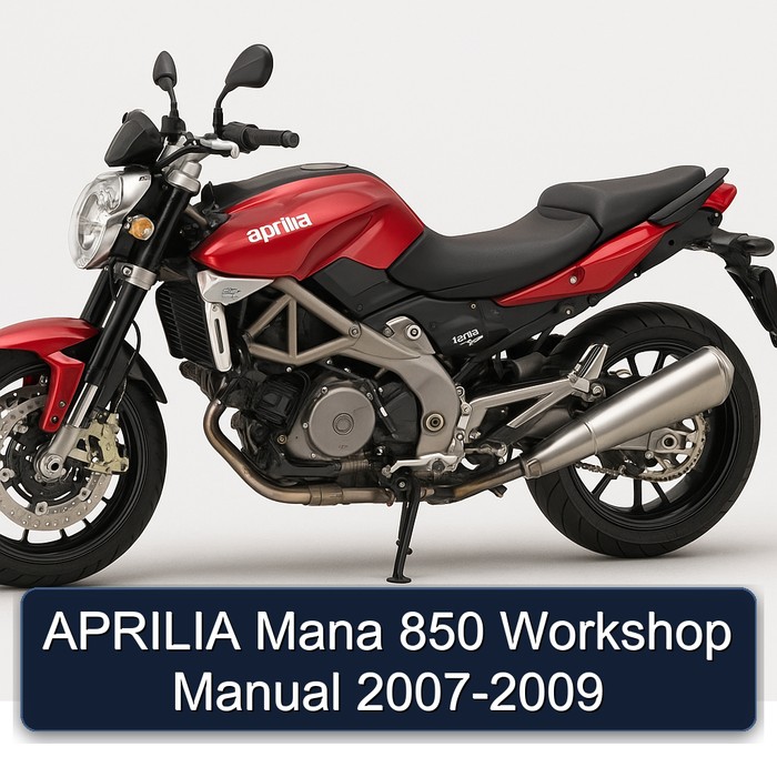 APRILIA Mana 850 Workshop Manual 2007-2009